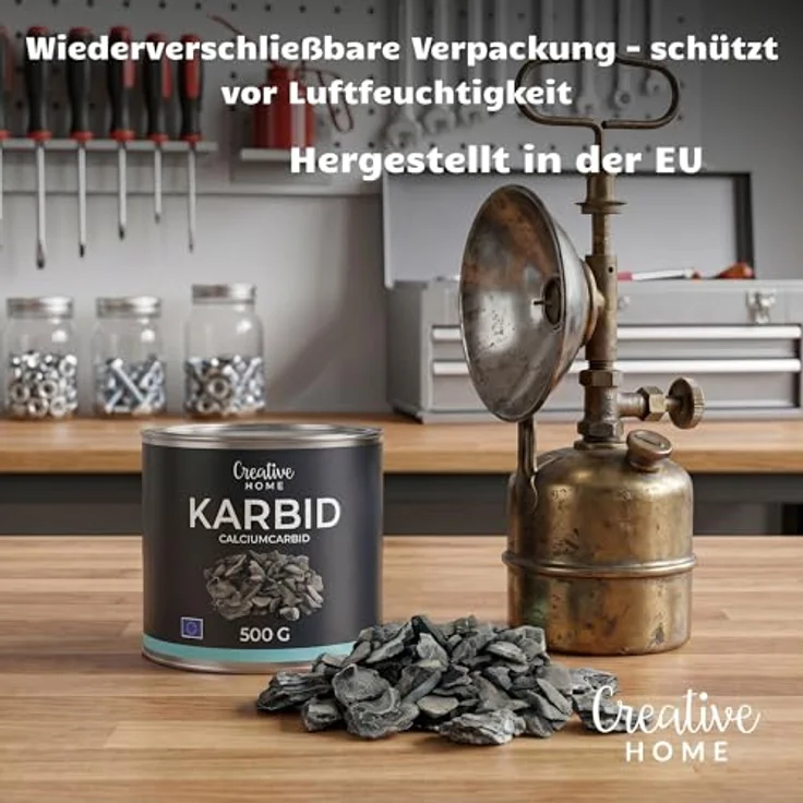 Creative Home Calciumcarbid Vergrämungsmittel, 500 g Granulat für Wühlmäuse und Maulwürfe, Korngröße 15-25 mm – Bild 6