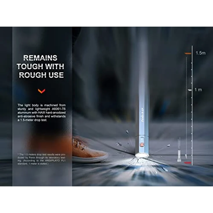 Fenix Light E-CP, LED Taschenlampe akkubetrieben mit 1600 lm, 5000mAh Powerbank und Schnellladefunktion – Bild 9