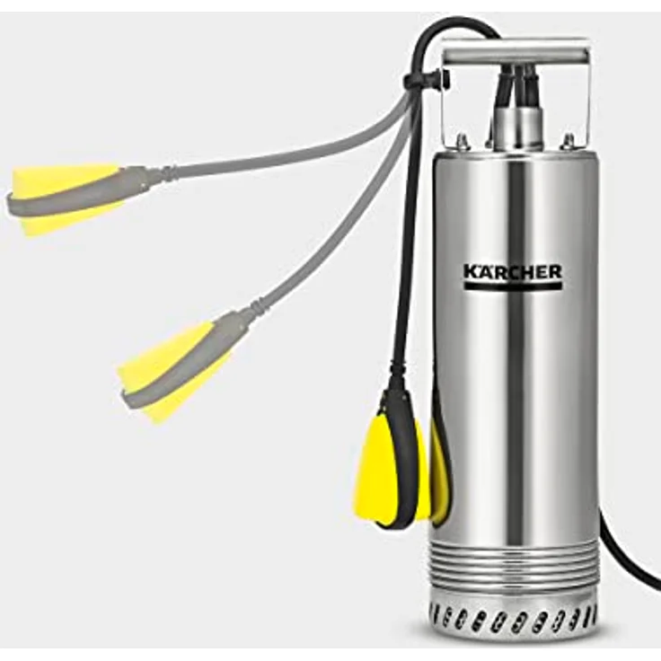 Kärcher BP 2 Cistern Tauchdruckpumpe 800 Watt 5.700 l/h Entwässerung max. Förderhöhe 32 m max. Förderdruck 3,2 bar max. Tauchtiefe 7 m max. Wassertemperatur 35 °C Kabellänge 10 m 10 kg – Bild 2
