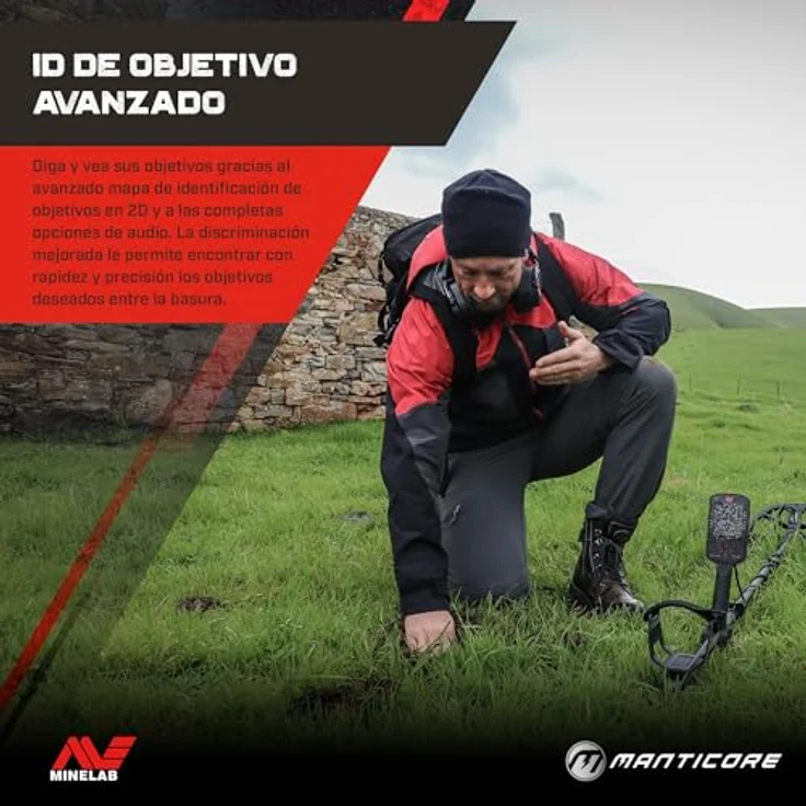 Minelab Metalldetektor Manticore, Multifrequenz, 2D Anzeige, Profi Detektor – Bild 4