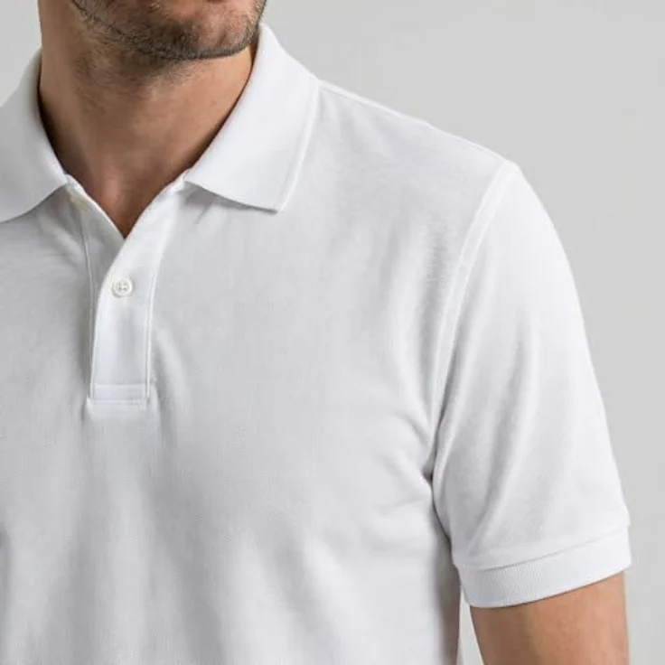 OLYMP Poloshirt Casual, Piqué-Stoff aus Baumwolle, robust und pflegeleicht, navy – Bild 9