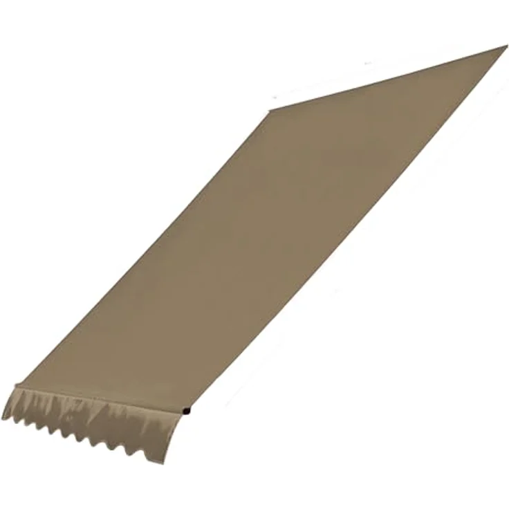 QUICK STAR Klemmmarkisen Ersatzdach, 300 x 130 cm, Beige, 100% Polyester mit optimalem Sonnenschutz – Bild 1