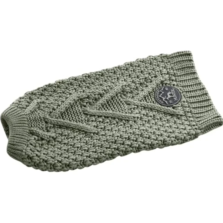 HUNTER Hundepullover Malmö, Größe:45 cm, Farbe:Khaki – Bild 2