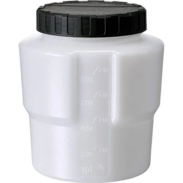 Einhell Farbbehälter, 800 ml für Farbsprühsysteme TC-SY 400 P/500 P/600 S/700 S, mit Schraubdeckel – Bild 1