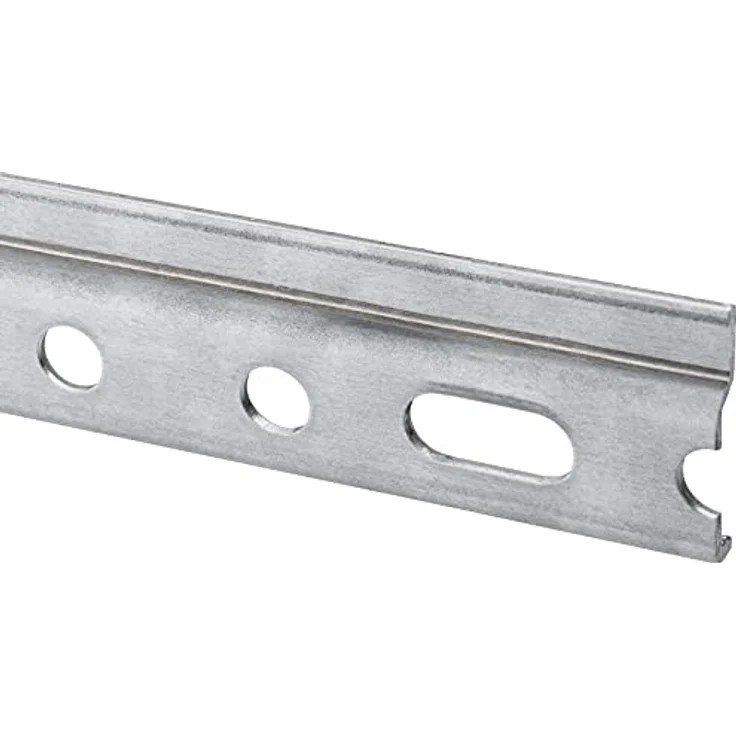 2 Stück Aufhängeschienen 107 mm Schrankaufhänger-Leiste Schrankschienen für Küchen-Möbel Schrankaufhänger-Schienen Stahl verzinkt Aufhängeschiene für Oberschränke von SOTECH – Bild 3