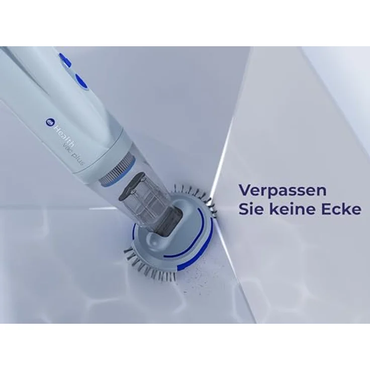 GRE Akku Poolsauger CSPAN, VAC Plus - Bodensauger mit Filterkartusche, grau/blau – Bild 4
