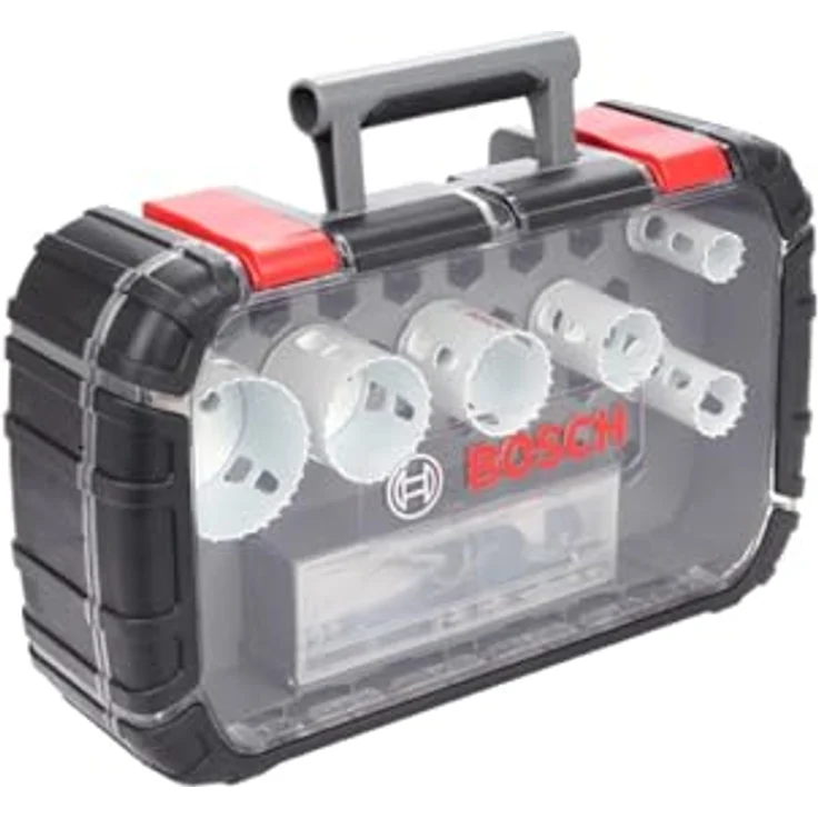 Bosch Professional 9 tlg. Lochsäge Progressor for Wood & Metal Set (für Elektriker, Zubehör Bohrmaschine) – Bild 3