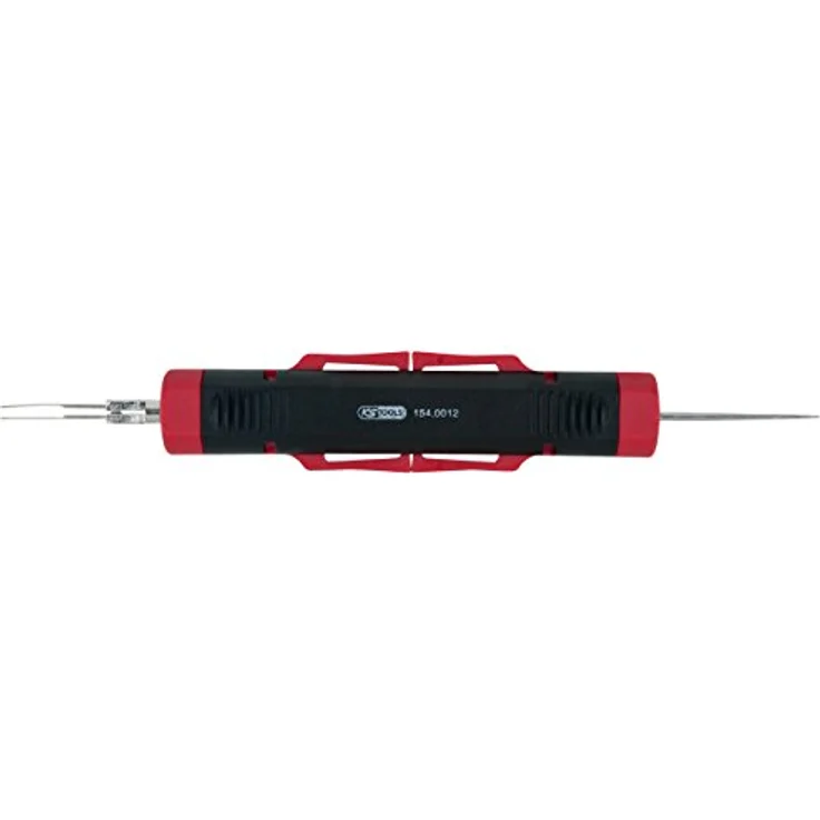 KSTOOLS Kabel-Entriegelungswerkzeug für Flachstecker und Flachsteckhülsen 1,6 mm, hochwertiger Federbandstahl, Länge 117 mm, Universal-Anwendung, Entriegelungsprinzip 2 + 5 – Bild 1