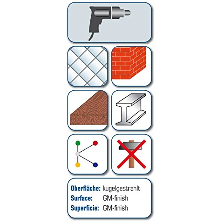 ALPEN HM-Universalbohrer Profi Multicut, 400 mm, ø 10,0 mm, für Fliesen, Keramik, Marmor, Beton und Metall, kompatibel mit Handbohrmaschinen von Hilti, Bosch, Makita u.v.m. – Bild 2