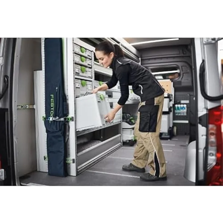 Festool Systainer SYS3 M 237 ( 204843 ) 21,4 Liter 396x296x237mm Werkzeugkoffer koppelbar – Bild 4