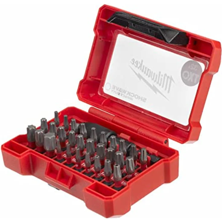 Milwaukee Shockwave Compact Bit Set 25 mm Torx, 32 tlg., hohe Langlebigkeit mit SHOCKWAVE™ Technologie – Bild 1