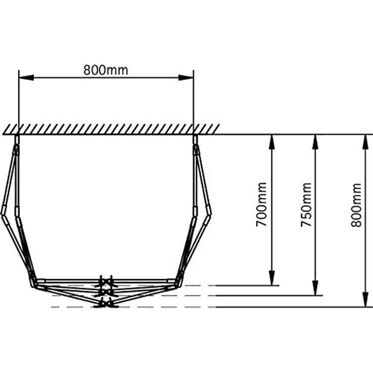 Schulte Duschwand für Badewanne D1700 01 01, 70-80 cm, Kunstglas Softline hell, alunatur, langlebig, einfache Montage – Bild 5