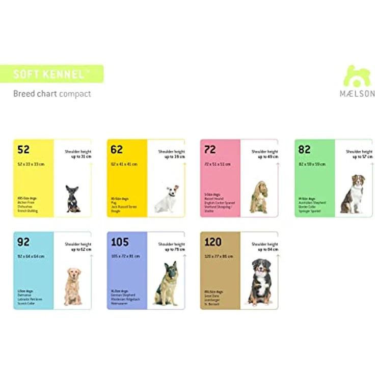 Maelson Soft Kennel Hundebox - Anthrazit - 62 x 41 x 41 cm – Bild 2