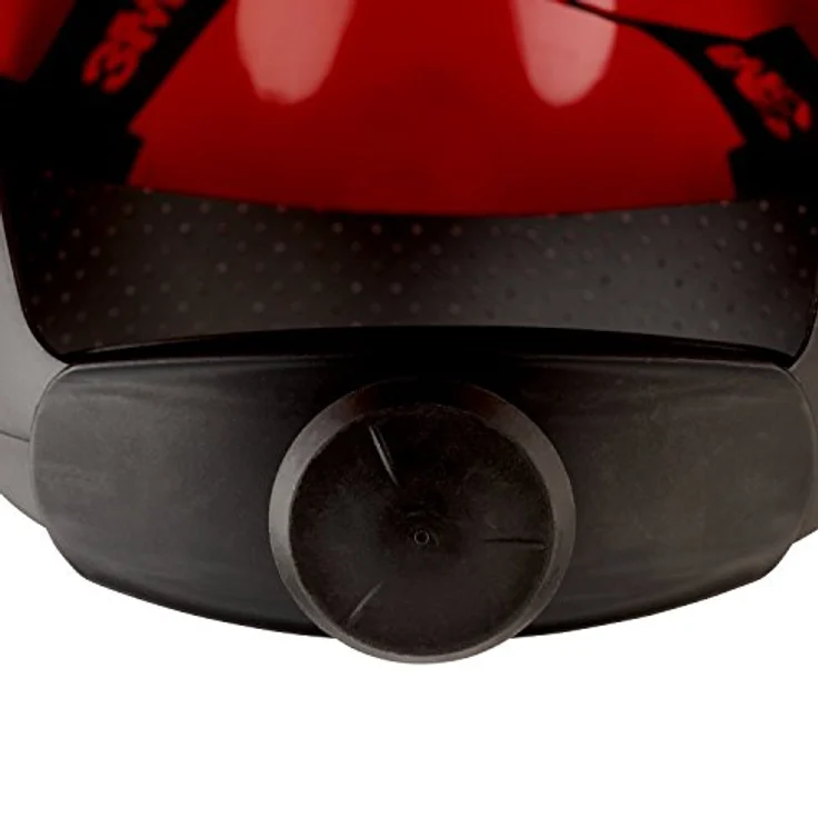 3M Peltor Schutzhelm G3000, G30NUR, mit 3M Uvicator Sensor, ABS, mit Schweißband und Ratschensystem, rot – Bild 5