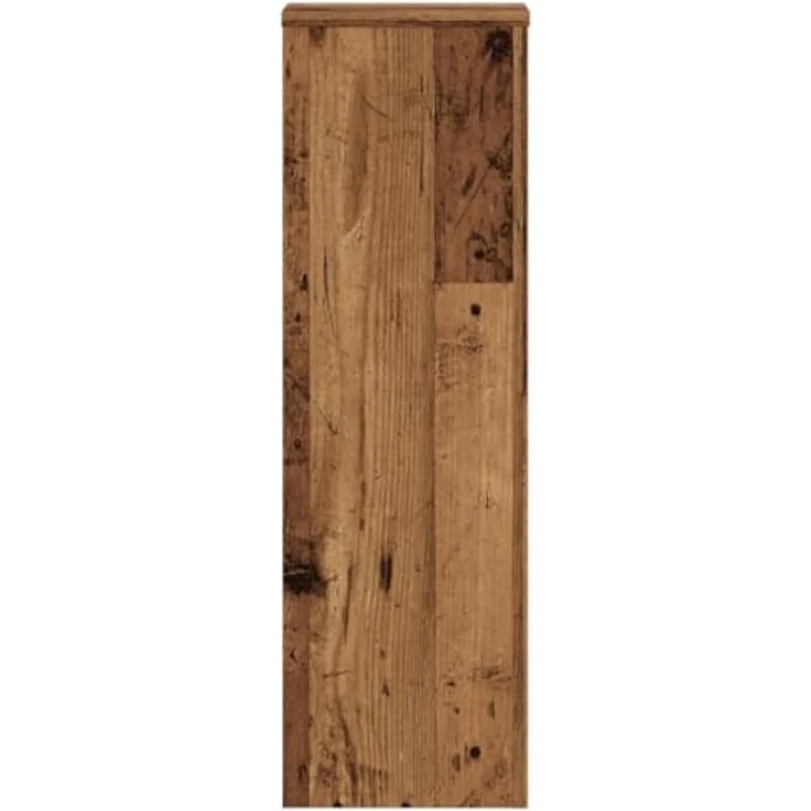vidaXL Blumenständer Pflanzenständer 2 Stk Altholz-Optik 25x25x80 cm Spanplat, Holzwerkstoff, 50 kg Belastbarkeit, Altholzfarbe – Bild 7