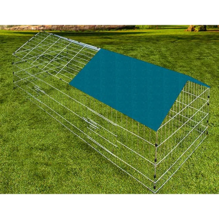 Deuba Kaninchenstall 180 x 75 cm grün – Bild 2