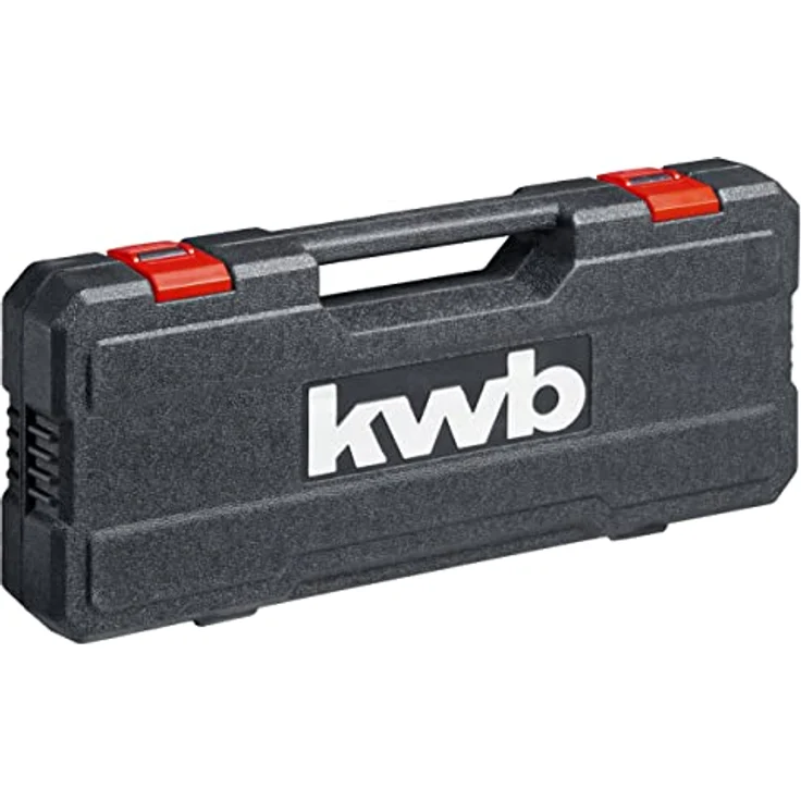 kwb SDS-Max Hammerbohrer und Meißel-Set für Bohrhammer, 5-teiliger Stein- u. Beton-Meissel/Bohrer Satz im Kunstoff-Koffer – Bild 4