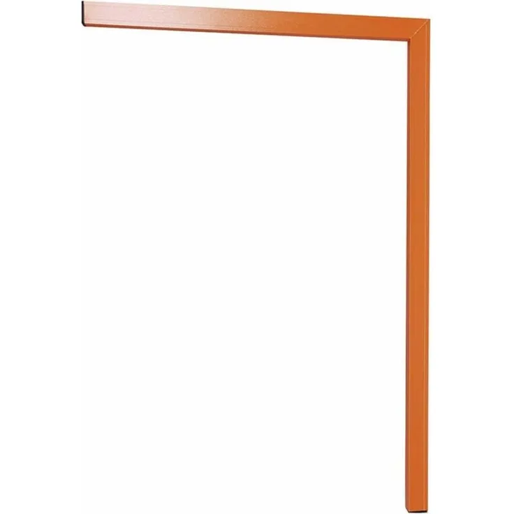 FORTIS Bauwinkel 1200x800mm 90° mit 2 Libellen, pulverbeschichtet, Messgenauigkeit 1 mm/m