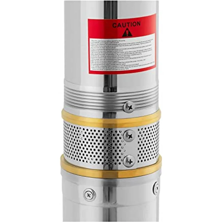 MSW MSW-SPP48-220-50 Brunnenpumpe, 2200 W Tauchpumpe mit 10,80 m³/h und 96 m Fördertiefe, Edelstahlgehäuse – Bild 4