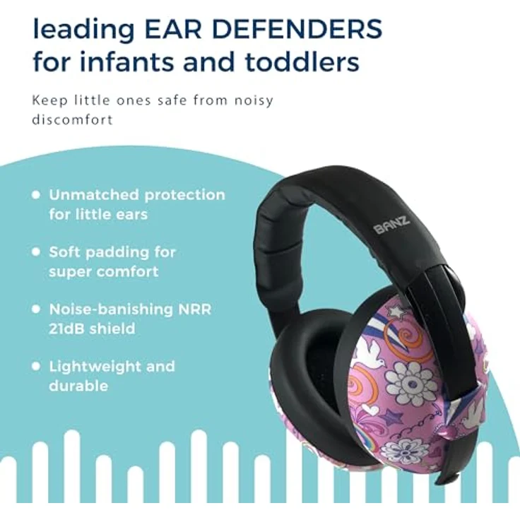Banz EM043 Bubzee Earmuffs, S, mehrfarbig – Bild 4