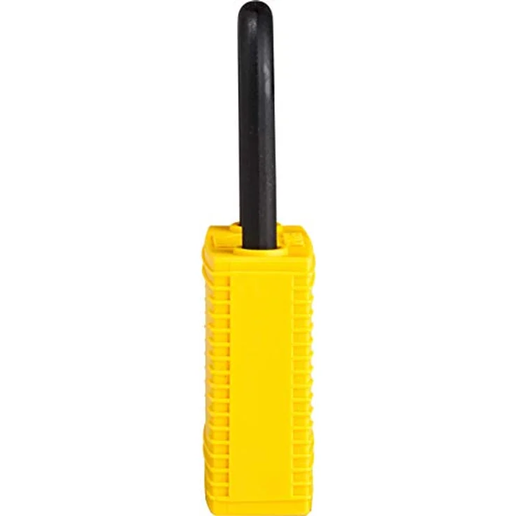 Brady (NYL-YLW-38PL-KA3PK) SafeKey Nylon Lockout-Vorhängeschloss Mit Nylon Bügel 38.00 mm Gelb KA - Gleichschließende Schlösser 3 Stück – Bild 4