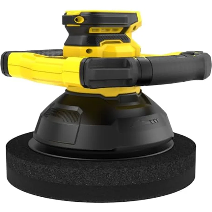 Stanley SFMCE100B-XJ, 18V Akku-Polierer mit 254 mm Raddurchmesser, stufenloser Geschwindigkeitsregelung und Hochleistungstriebwerk, ohne Akku und Ladegerät – Bild 4