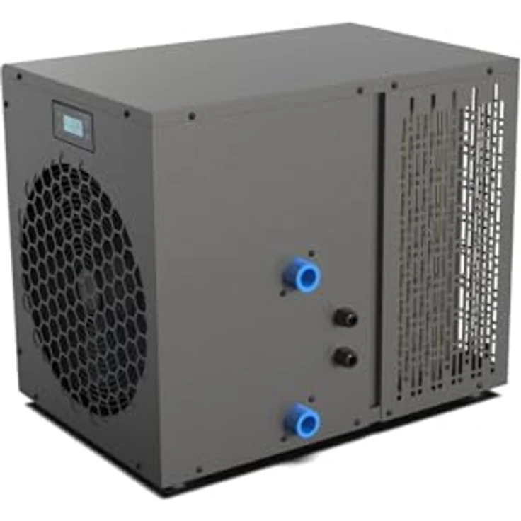 Steinbach Wärmepumpe "Silent Mini" grau für Pools bis 20.000 l, 4 kW Heizleistung - Mit Inverter-Technologie und leisem Betrieb – Bild 3