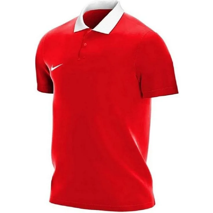 Nike Poloshirt Polo Club TEAM 20, rot/weiß, mit Dri-FIT-Technologie