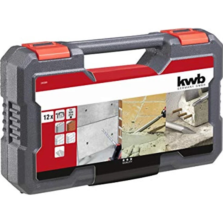 kwb SDS Plus Bohr-/Meisselset 12t – Bild 5