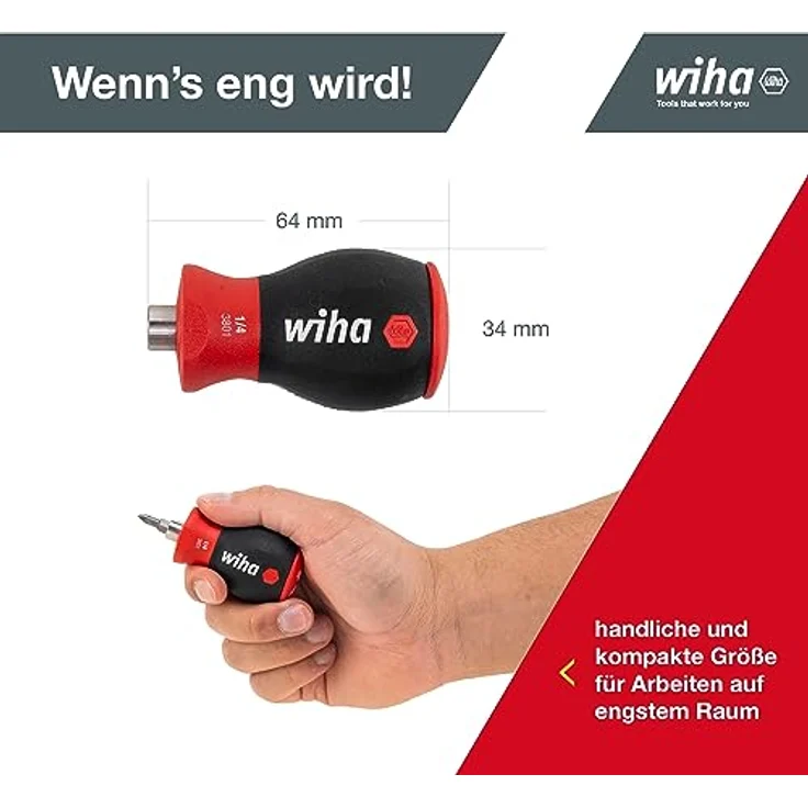 Wiha Magazin-Bithalter Stubby (SB380101) – Bild 5