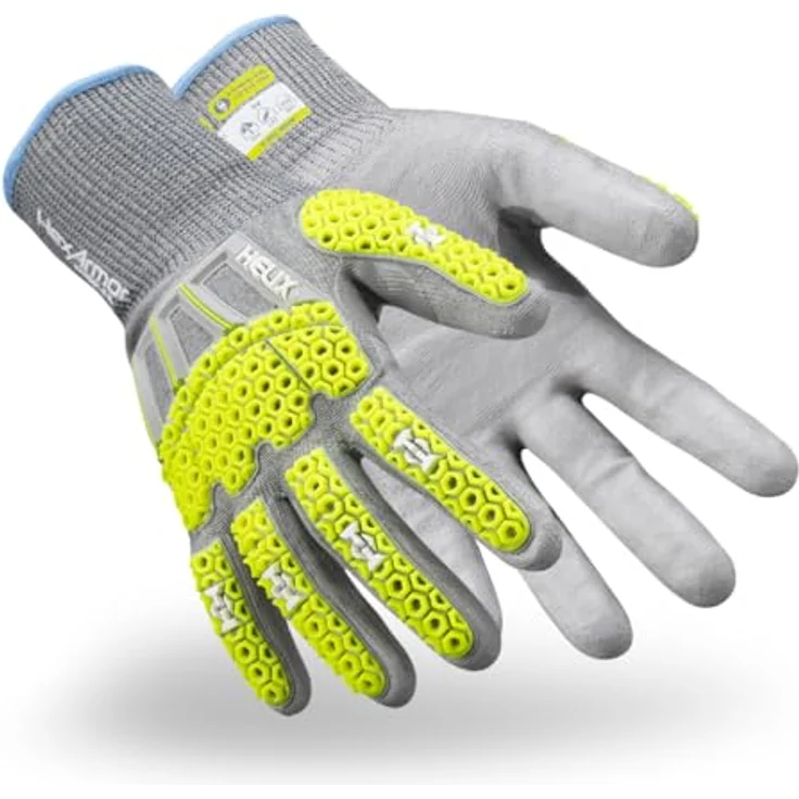 Uvex 6072508 60725 HPPE, Nylon Schnittschutzhandschuh, Schnittschutzlevel F, exzellenter Grip – Bild 1