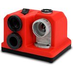 EBERTH PT-BS80 Bohrerschärfgerät, Elektrisch 85W mit Zwangsführung, für Spiralbohrer 3-13mm, 118° und 135° Schliff, 4200 U/min, inkl. Spannfutter und Diamantscheibe