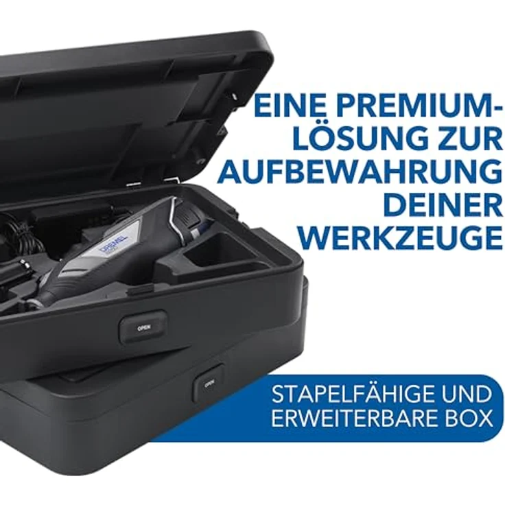 DREMEL Akku-Multifunktionswerkzeug Dremel 8240-5/65 Platinum+ Box, 12V Akku-Multitool mit 5 Aufsätzen und 65-tlg. Zubehörset – Bild 5