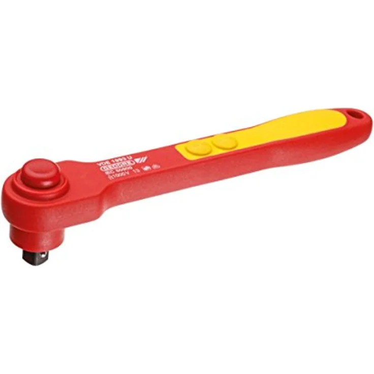 Gedore VDE 1001, Werkzeugkoffer mit 12-teiligem VDE-Werkzeugsatz, robuster PVC-Gehäuse und Schaumstoffeinsatz, 395 x 295 x 106 mm – Bild 2