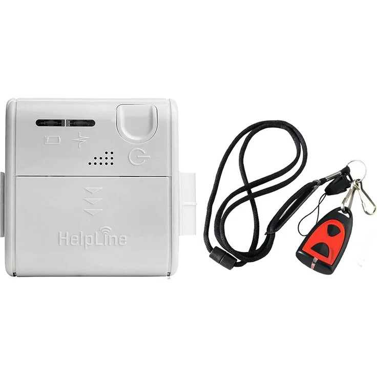 HelpLine by Eiflaender & Soehne HelpLine Mini mit Funksender Alarmanlage, Mobiler Hausnotruf, wasserdicht, schwarz – Bild 1