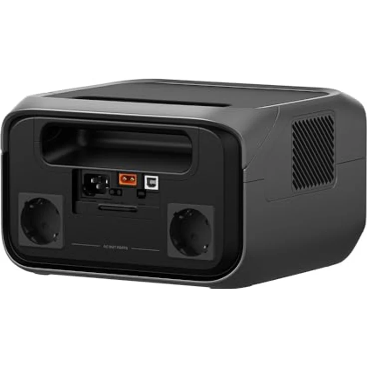 Ecoflow River 3 Plus, tragbare Powerstation mit 286 Wh Kapazität, erweiterbar und leise, Schwarz – Bild 3