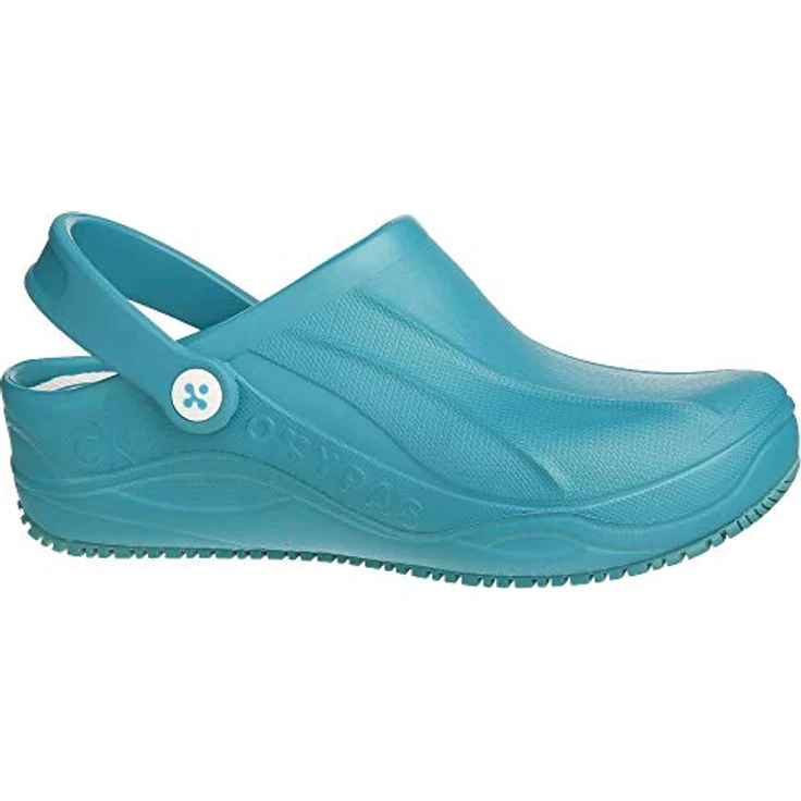 OXYPAS Smooth Krankenhaus Clogs aus EVA ELECTRIC GREEN Gr. 40 1 Paar – Bild 2
