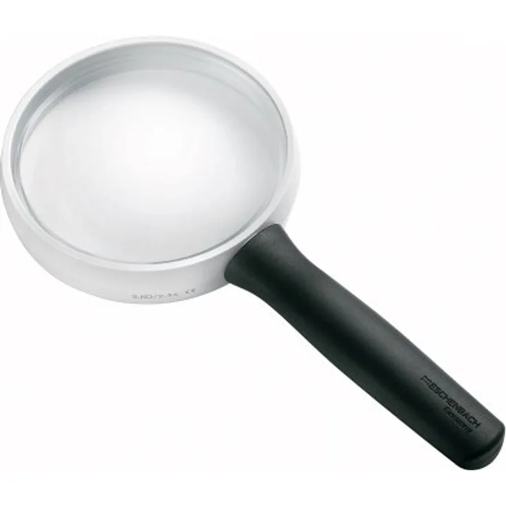 Eschenbach 266885 Handlupe Vergroeßerungsfaktor: 2.4 x Linsengroeße: (Ø) 85mm Schwarz