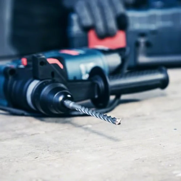 Bosch PRO SDS plus-5X, Betonbohrer 8 mm, 100 mm Arbeitslänge, robuste 4-Schneider-Technologie für Stahlbeton – Bild 8