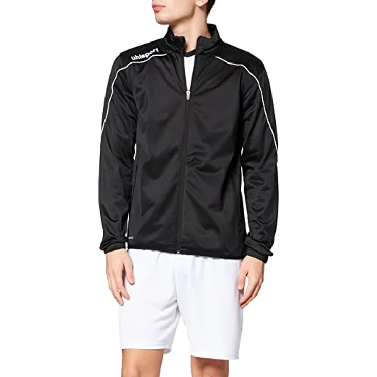 Uhlsport Trainingsjacke STREAM 22 Unisex 1005193_01 schwarz/weiß L – Bild 3