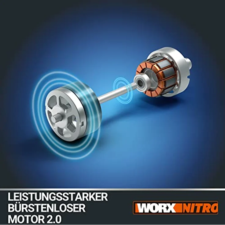 Worx WG543E.9, ohne Akku und Ladegerät – Bild 4