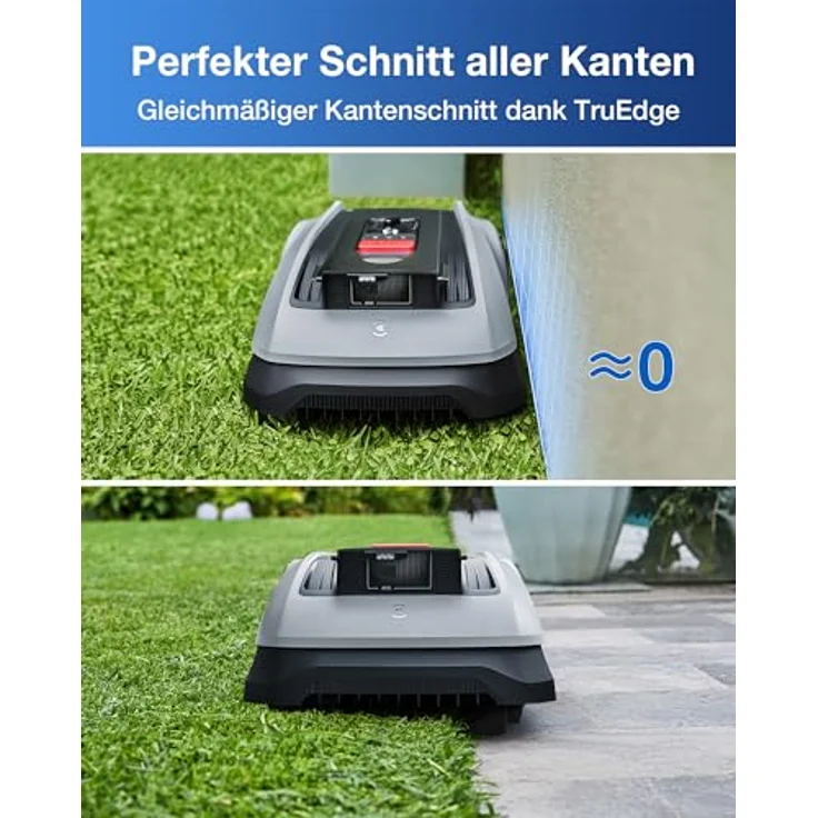 ECOVACS Mähroboter Goat O600 RTK, LiDAR-gestützte RTK+Vision Navigation, 600 m², IPX6 wasserdicht, verfolgt 0,7 m Engstellen – Bild 5