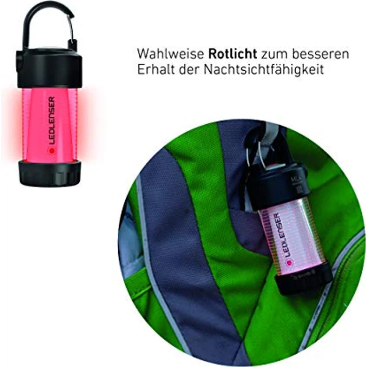 Ledlenser ML4, Outdoor Laterne mit 300 Lumen, 45 Stunden Leuchtdauer, wiederaufladbar, inkl. Akkusatz und Magnetladekabel – Bild 4