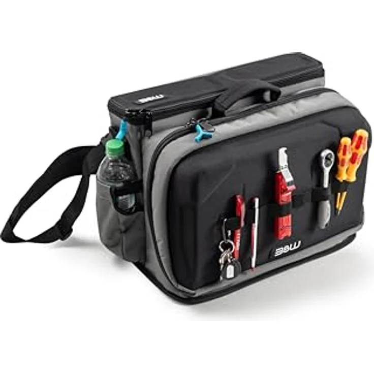 B&W International tool.modul Werkzeugtasche TEX.223 4-teilig (mit Gürtel, Werkzeugtaschen, Hammer-Halter, FIDLOCK-System, Aufbewahrung für kleine Werkzeuge) in Schwarz – Bild 2