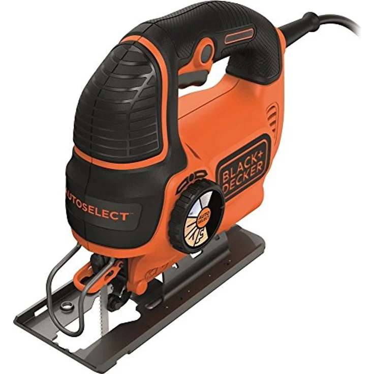 Black & Decker Autoselect Stichsäge mit Klinge, orange, KS801SE, 550W, 18V – Bild 2