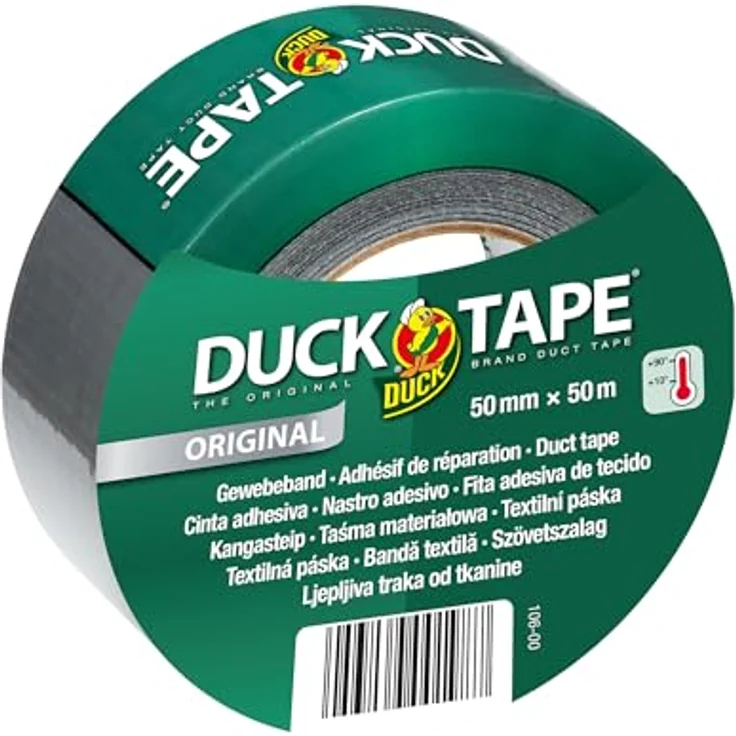 Duck Tape Gewebeband 50M Silber – Bild 1
