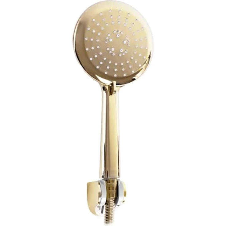 wohnwerk.idee Wannenarmatur Badewannenarmatur, hochwertige Duschinstallation in Weiß Schwarz Gold Chrom – Bild 4