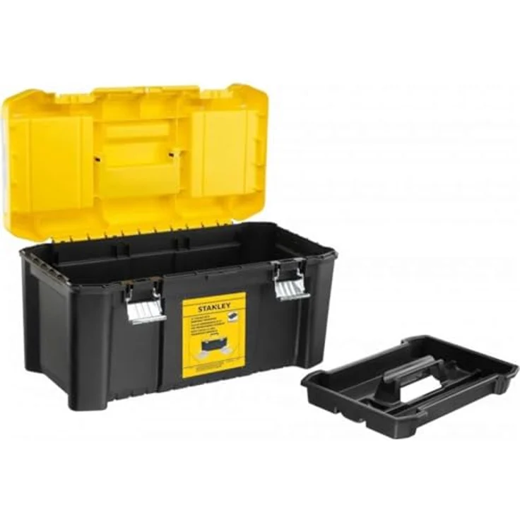 Stanley Werkzeugbox mit Organizer 19Z, robuster Werkzeugkoffer mit intelligentem Fächerdesign – Bild 7