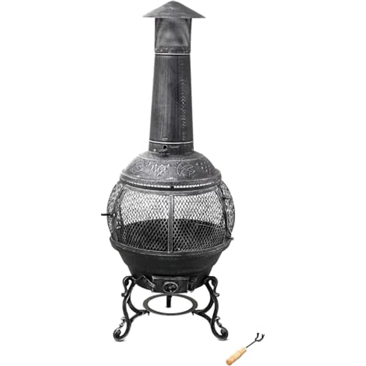 Tepro Feuerstelle ''Jacksonville'' gusseiserne Feuerwanne Durchmesser: 52 cm – Bild 2