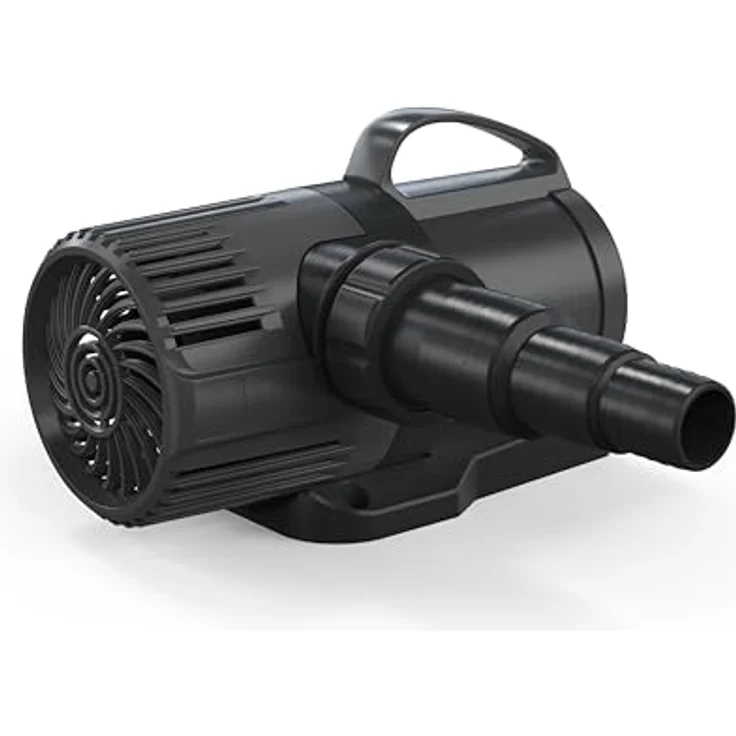 Pontec PondoMax Eco 15000 Control, Filter- und Bachlaufpumpe mit integriertem Controller, variable Förderleistung, über und unter Wasser aufstellbar – Bild 2
